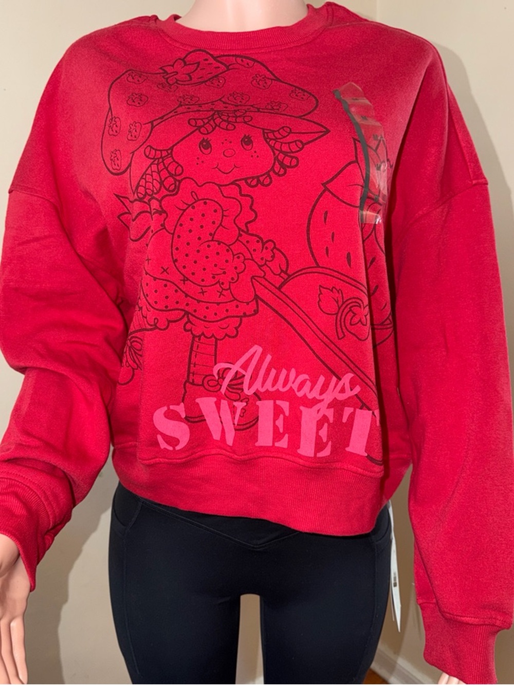 Target Red Strawberry Graphic Sweatshirt